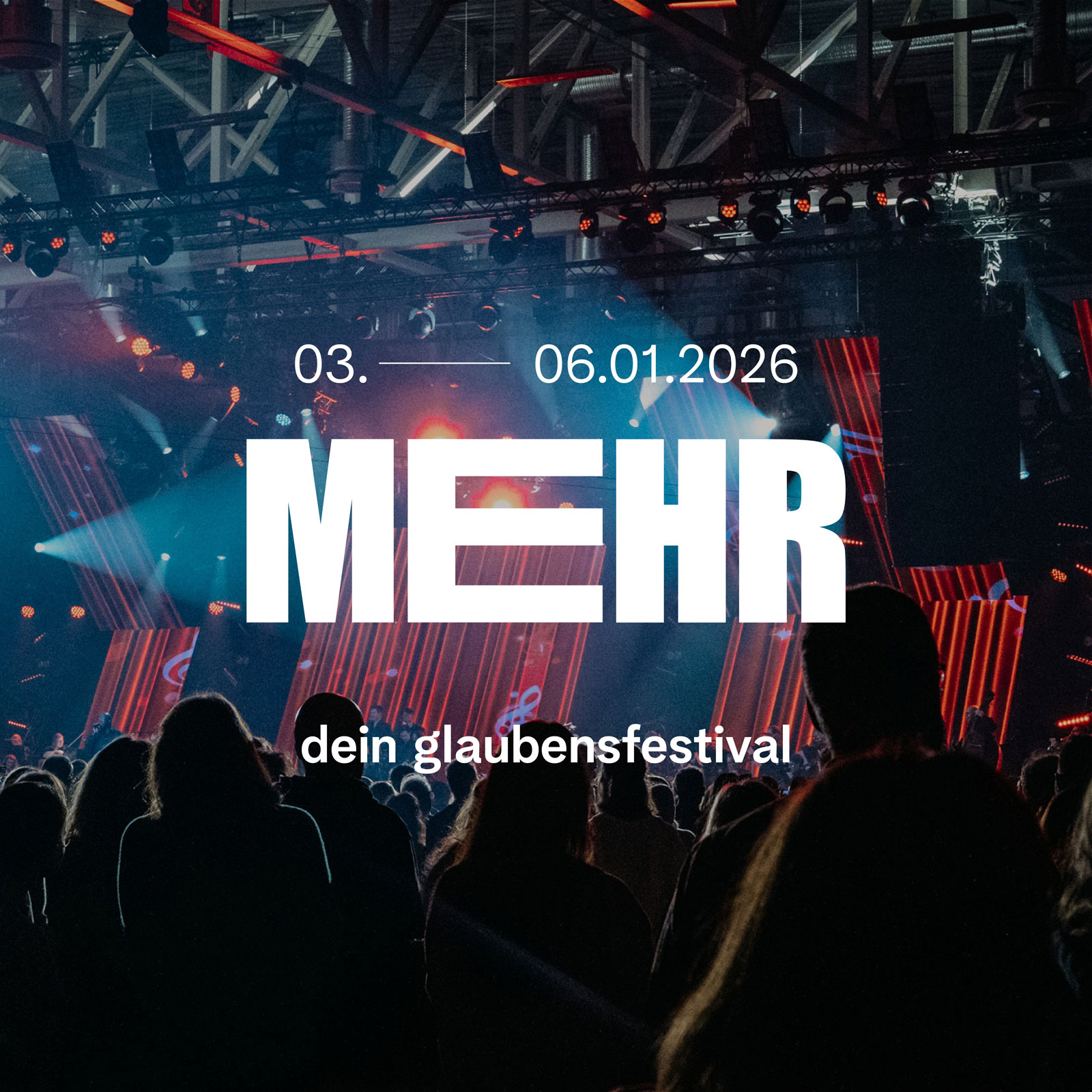 Save the Date: MEHR 2026 – Dein Glaubensfestival
